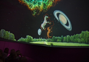 "Gwiazdozbiory" - pokaz w mobilnym Planetarium