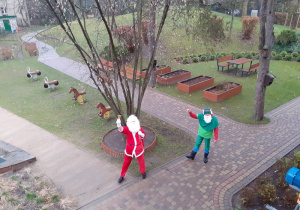 Odwiedziny Mikołaja z Elfem