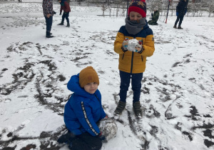 Zabawy na śnieg