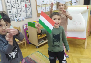 Prezentacja flag Węgier