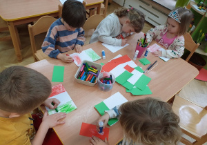 Flaga Włoch - praca plastyczna