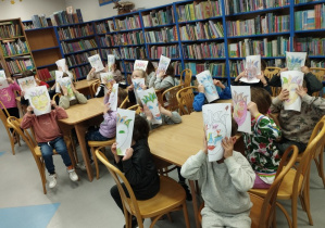 Lekcja biblioteczna o Włoszech w Bibliotece przy Al. Zjednoczenia 3