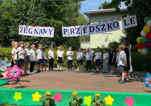 Uroczyste pożegnanie przedszkola