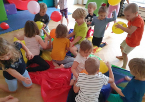 Realizacja projektu W zdrowym ciele zdrowy duch - Balonow bitwa