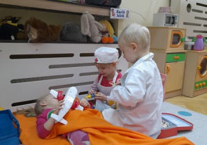 Zabawa w lekarza i szpital