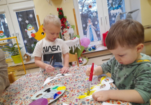 Maski karnawałowe - projekt czytelniczy Guzik