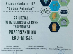 Rok przedszkolny 2024/2025