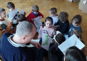 Zajęcia z panem plastykiem