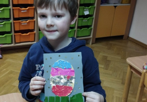 "Kartka Wielkanocna" - prezentacja pracy konkursowej Frania B.