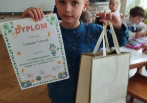 Upominki pokonkursowe Tomka