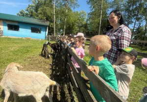 Spotkanie z kozą