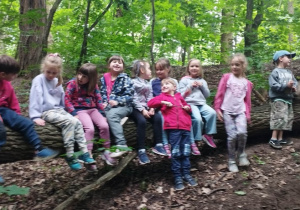 Wspólne zdjęcie w Lasku Lindego cz 2