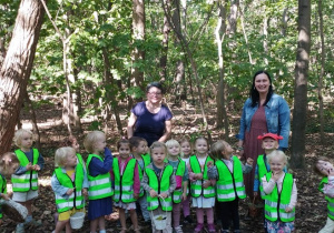 Nasze wspólne zdjęcie w Lasku Lindego