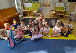 Już we wrześniu uczestniczyliśmy w pierwszym przedszkolnym teatrzyku i Kubusiu Puchatku i jego Przyjaciołach