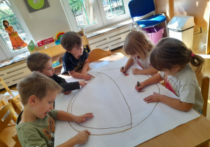 W dzień Jabłka powstał również piękny jesienny kosz