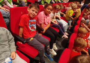 Na przedstawieniu "Bajki Natalki" w Teatrze WAM