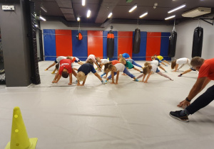 Zajęcia z dziecięcej Akademii Sportu na AWF cz 4