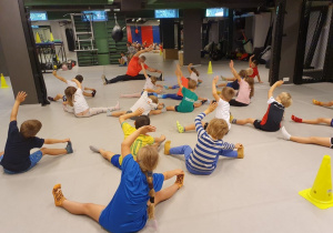 Zajęcia z dziecięcej Akademii Sportu na AWF cz 5