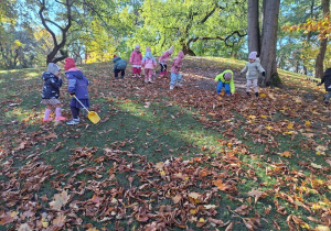 "Gdzie te kasztany?" - czas zabaw w ogrodzie