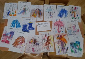 "Rain, rain go away" - zabawy z językiem angielskim