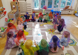 Temat strachu przeganialiśmy tańcem Duszków do utworu Pizzicato