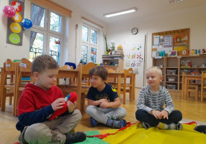 Zapoznanie z Misiem Potrusiem mieszkańcem Krainy Emocji