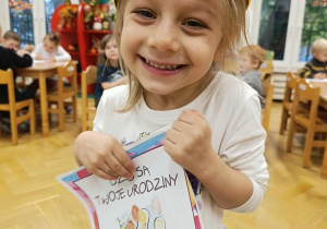 Urodziny naszej Zosi, któa obdarowała nas w tym dniu nie tylko smakołykami ale i uśmiechem