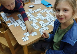 Domino liczbowe - gra stolikowa