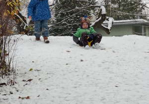 Zimowe szaleństwo w ogrodzie przedszkolnym