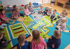 "10 little sailboats" - zabawa z przeliczaniem