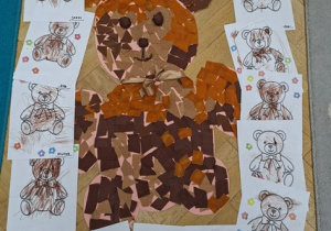 Zaprezentowanie prac brązowych z głównym bohaterem Misiem