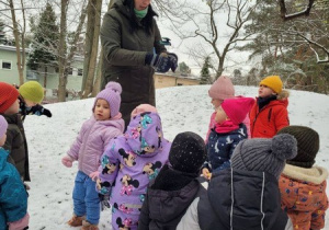 "Karmimy ptaki" - zajęcia ekologiczne w ogrodzie