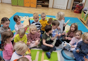 "Przysmaki leśnych zwierząt" - zajęcia dydaktyczne