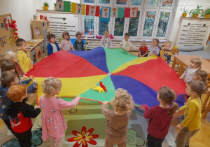 Pożegnanie z Krainą Emocji - zakończenie innowacji "Podróż z Misiem Piotrusiem"