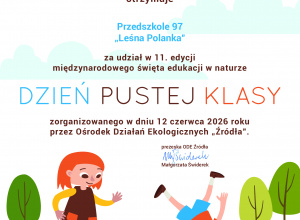 Rok przedszkolny 2025/2026