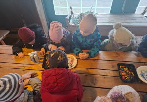 Warsztaty na których tworzyliśmy swoje listy do Św. Mikołaja