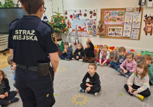 Zajęcia ze Strażnikiem Miejskim