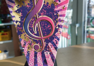 Nagroda wyróżniająca za konkurs muzyczny "Grać każdy może"