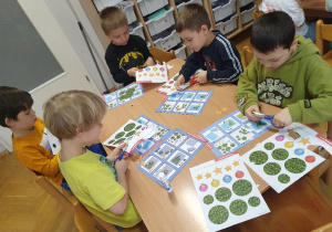 Wycinamy choinki i planujemy pracę plastyczną