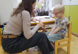 Narzędzia do badania wzroku okazały się atrakcyjne i kolorowe