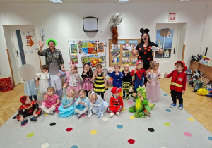 "Gotowi na Bal karnawałowy" - zdjecie grupowe