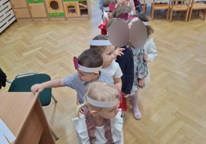 Tuż, tuż przed występem...