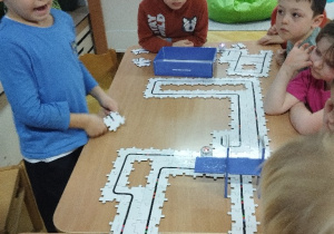 Trasa do robota Ozobota