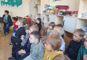 Wycieczka do SP nr 133 - udział w lekcji