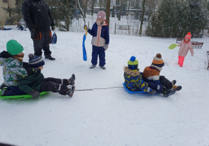 Zabawy na śniegu cz.2