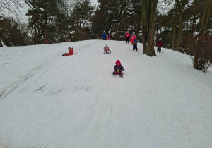 "Z górki na pazurki" - zabawy w ogrodzie