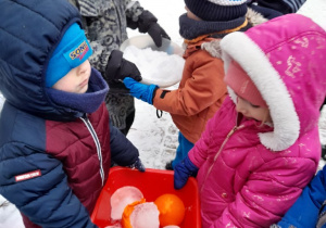 Gdy udało nam się to mogliśmy na własne oczy zobaczyć co się stało z balonami