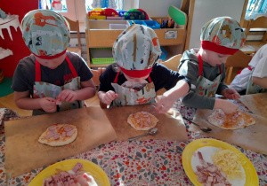 W wykonanie pizzy włożyliśmy całe nasze serca, byliśmy skupeni i zaangażowani