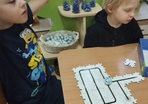 Trasa dla robota Ozobota