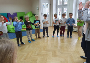 Zajęcia rytmiki z Panią Kasią